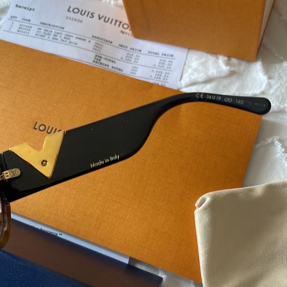 Louis Vuitton my fair lady grey amber E - Picture 7 of 8